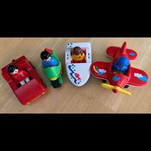 Playmobil 1-2-3 transportation lot